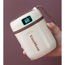텀블러 휴대용전기포트 소형 미니 캠핑 주전자 무선, O