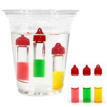 떠오르는 병(밀도 부력 비중)(5인 세트), 단품