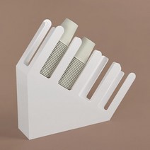 카페온 4구 종이컵 정리함(사선형) 카페용품 거치대, 상세페이지 참조, 상세페이지 참조