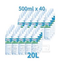제주 삼다수, 20L, 1개