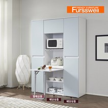 퍼스웰 루비 LPM코팅 1800접이식 식탁렌지대300틈새장(CW_OPT_001), 선택17 CW_071 코튼블루