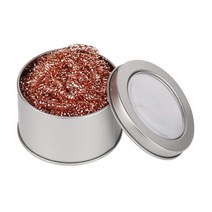 레이저 용접기 가정용Desoldering Cleaning Ball 납땜 인두 메쉬 필터 청소 노즐 팁 구리 와이어 클리너 볼, 04 With Box