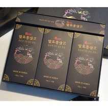 1+1+1 금산인삼 6년근 발효 홍삼고 30포 x 3박스+쇼핑백, 3박스, 3개