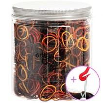 이쁨달다 이쁨틴틴밴드+이지컷 유아동 칼라고무줄 헤어끈 100g 국산