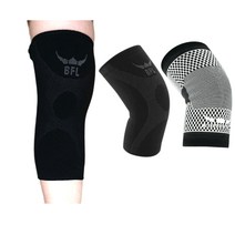 테이핑 요법 입체 압박의 BFL 고탄력 무릎보호대 (1+1) 일반형/고급형, 고급형 2개 1세트