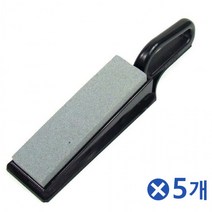 편리한 손잡이 숫돌-색상랜덤x5개 칼갈이 칼갈이용품, 1
