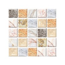 벽 천장 마감재 시트지 데코타일 부착 3d 자체 접착 벽 스티커 tv 배경 벽 종이 조약돌 벽지 벽 장식 욕실 유지 방수, jqz38-4, 30x30cm