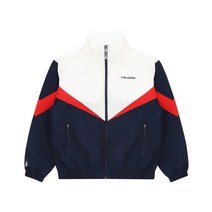 VOLCOM VC 오버핏 트레이닝 우븐자켓 네이비