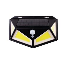 태양광 120 LED 흰빛 모션 감지 벽부등, 혼합색상