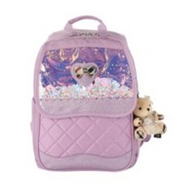 닥스키즈 여아용 스팽글 후다 책가방DSS60UP58MLV + 인형