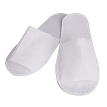 비품세상 호텔 숙박 공항용 실내화 부직포 기내용(앞트임) 30p, 화이트, 30개