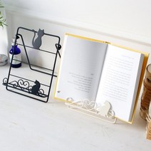 [천삼백케이] [꾸미까] 마이캣 프레임 이젤 독서대 (2colors), 블랙