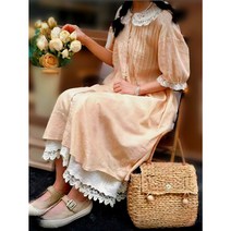 로맨틱 내츄럴한 레이스원피스 빅사이즈