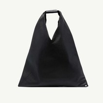 기타 [명품]여성 MM6 마르지엘라 23SS 재패니즈 블랙 그레인레더 토트백 ..