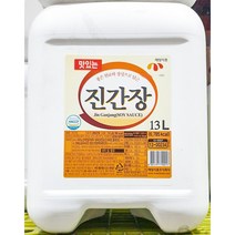 동하유통 대용량 진간장 13L 업소용 장아찌 소스 육수