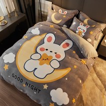 이불세트 양면 기모 캐릭터 공룡이불