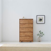 디엠 5단 월넛 서랍장 수납장 800, 없음