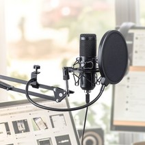 선호리빙 ASMR 유튜브 팟캐스트 보컬더빙 게임톡 고감도 USB 콘덴서 스튜디오 마이크, 상세참조필수_1p