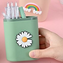 미니 펜꽂이 펜홀더 연필꽂이 초등학생 유치원 크리스마스 단체 선물, 펜꽂이(랜덤혼합출고)