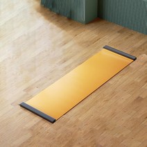 슬라이드보드 1.8m 슬라이딩 패드 고강도 코어 밸런스 훈련, 블랙