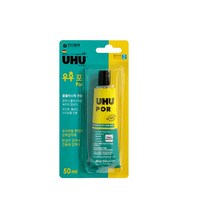 미네끄네 기네스기록 접착제 UHU우후접착제 독일제 금속 유리 비닐 아크릴 모형제작, 우후포, 1개
