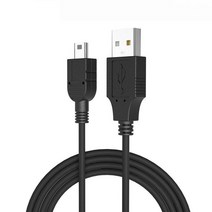 미니 USB 케이블 빠른 데이터 충전기 MP3 MP4 플레이어 자동차 DVR GPS 디지털 비디오 카메라 모바일 POS, 01 100cm
