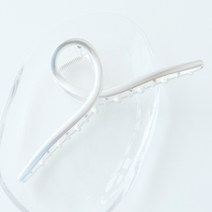 노이드비제작 13.5cm 메탈 얇고가벼운 꼬임 헤어집게핀
