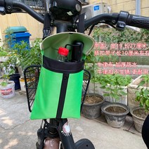 백가방끈 전동 차량장식 사물 대전 H전기 마모 장비 수도꼮지 자전거 수납가방 옆걸이 전치 2795000508, 3L, 업그레이드 판 -그린 덮개가 있다 -