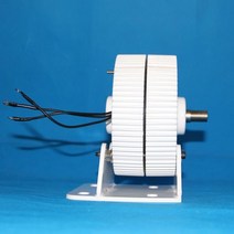 SMARAAD-저속 1000W 12V 24V 48V 기어리스 영구 자석 풍력 터빈 발전기 집 농장 공장용, 단일 샤프트, With Base + 1000w