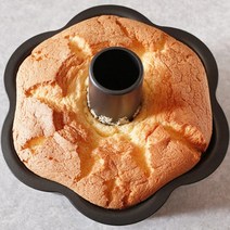 (일본) 고급실리콘코팅 홈베이킹빵틀 플라워케익형 꽃모양쉬폰케이크틀 (22cm)