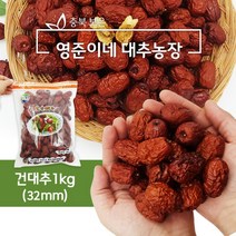 보은 건대추 1kg GAP 인증 농가 영준이네 대추농장, 32mm