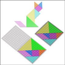 파스텔 칠교놀이 탱그램(PVC), 쿠팡 1