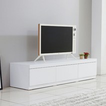 [로쏘] 사토 드레스 거실장 1500, 색상:화이트아카시아