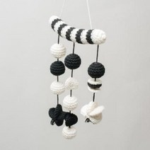 아트박스/미스티코티타 [DIY] 드림모빌(흑백) 태교뜨개 손뜨개 - crochet 뜨개질 패키지, 본품