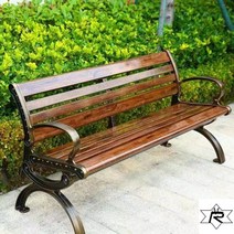 공원벤치 테라스 야외용 정원 평벤치 등받이 카페 의자 나무 방부, A고동로얄우드몰딩1.5m