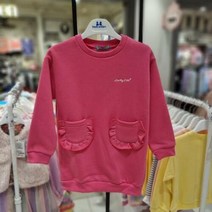 이랜드 [쁘띠앙팡][쁘띠앙팡] 프릴주머니롱티 PCS72GTS88 #뉴코아강남점_강남점