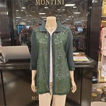 몬티니 NC13 자가드 레이스블라우스형 자켓 MTJK21501