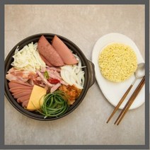 얼큰한 부대찌개 밀키트 2-3인분(1 347g) 인천 맛집 그맛 그대로(사리 포함)