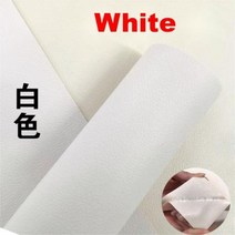 자체 접착 가죽 수리 패치 스티커 50cm x 65cm 소파 가구 좌석 수리용 수선 PU 가죽 DIY 리퍼브 공예 패브릭, White_50x65cm