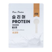 핏츠 슬리머 프리미엄 초코 1kg, 1개, 쉐이커포함
