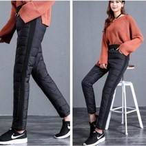 오리털90 패딩바지/패딩팬츠/겨울팬츠/기모바지