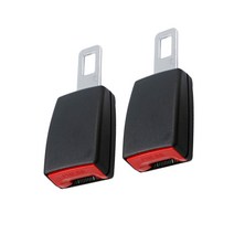 부로무역 안전벨트 자동차 클립 연장 차량용 안전 클립 2개, 블랙 2개