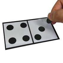 주사위카드마술 Prediction) 강의용마술 수업용매직도구 숫자맞히기 도미노프리딕션(Domino, 상세페이지 참조