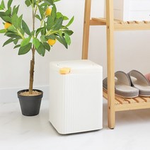 리빙 사무실 매장 보기 좋은 원터치 밀폐형 휴지통 8L, 상세페이지 참조, 상세페이지 참조