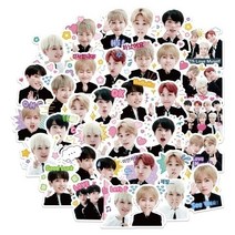 BTS 방탄소년단 방수 만화 포켓 책 스티커 이모티콘 스티커 만화 주머니 책 스티커 이모티콘 스티커 공식, I