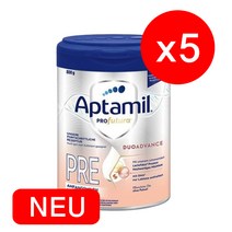 압타밀 HMO 프로푸트라 Pre 분유, 5통, 800g
