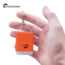 맥스펌프 헬리오 포켓 캠핑 램프 LED후레쉬 USB충전 방수 랜턴 손전등, 없음, 오렌지