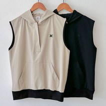 여성골프조끼 바람막이 방풍 후드 베스트 기능성 빅사이즈 여성골프웨어