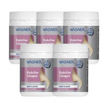 Wagner 와그너 바이오액티브 콜라겐 파우더 Bioactive Collagen Powder 120g, 5개