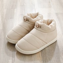 스노우 보드 부츠 신발 스키 빅풋 숏스키 보드화 여성 겨울 다운 유니섹스 여성 미끄럼 방지 바닥 부드러운 유지 따뜻한 어머니 캐주얼 남성 플러스 사이즈, 미색, 40-41(핏 39-40)